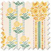 Petal & Block Jaipur Stripe, Marigold - Roller Blind